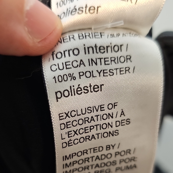 Puma Women's Black Athletic Shorts - Picture 8 of 8